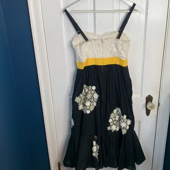 Anthropologie Floreat Dandelion Wish MIDI Dress W-739 Sz 6 - Picture 8 of 12